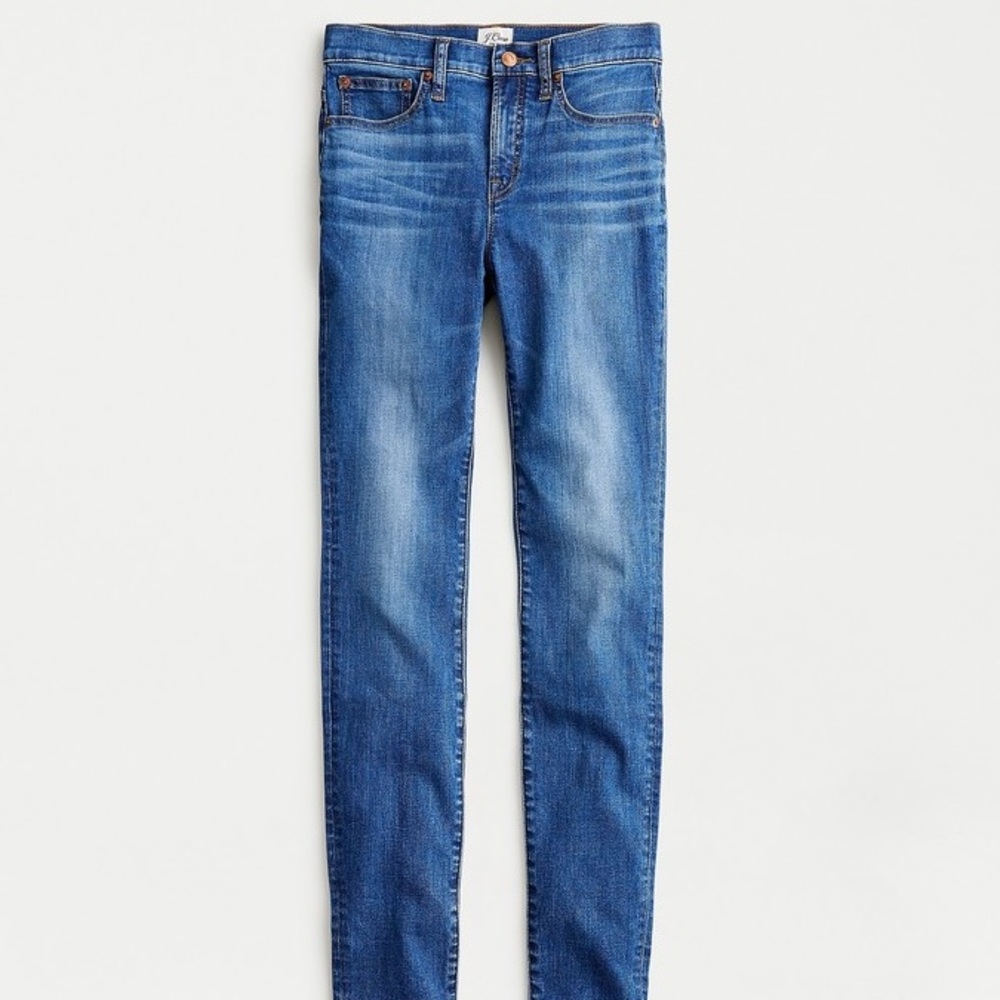 J Crew 9” toothpick jeans